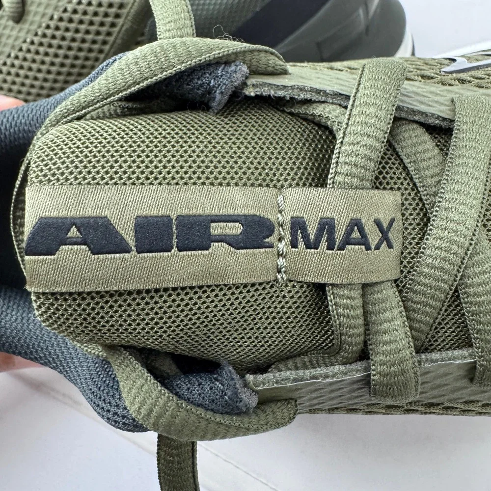 Nike Air Max Alpha Trainer 6 Medium Olive Black Sneakers FQ1833-200 Mens Sz 8